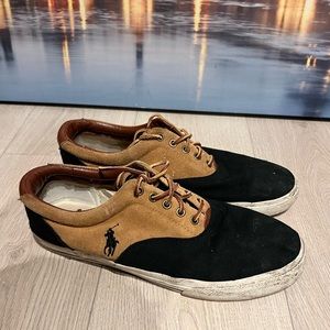Polo men tan men shoes - Mint condition